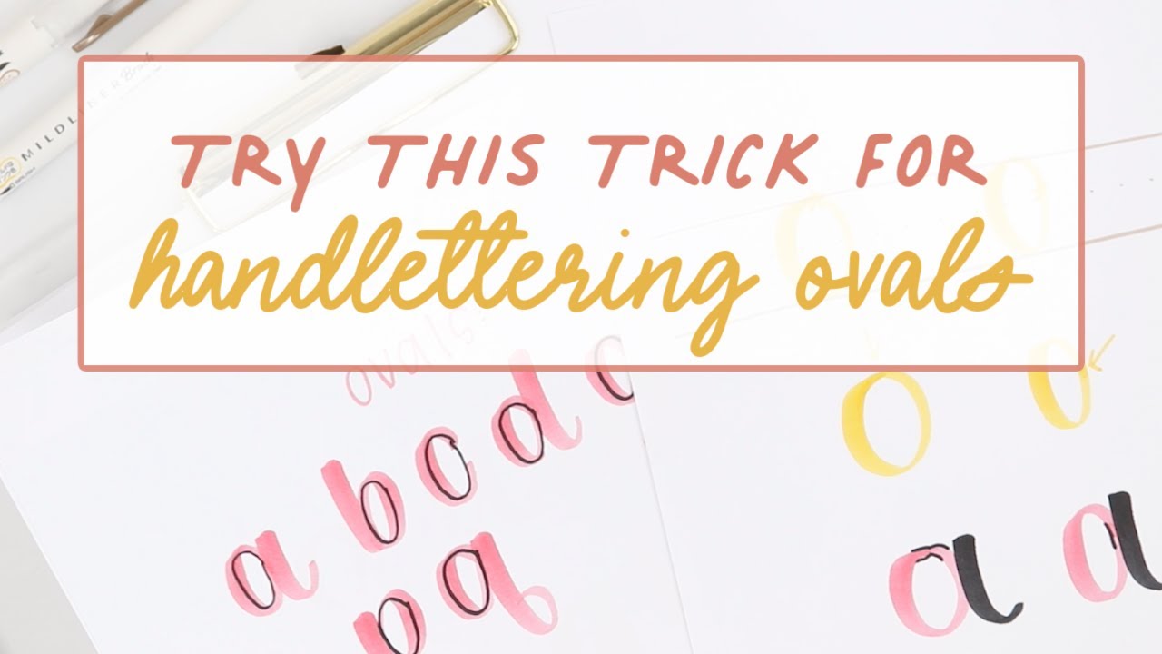 Beginner Hand Lettering Tutorial, 10 Things I Wish I Knew As A Beginner