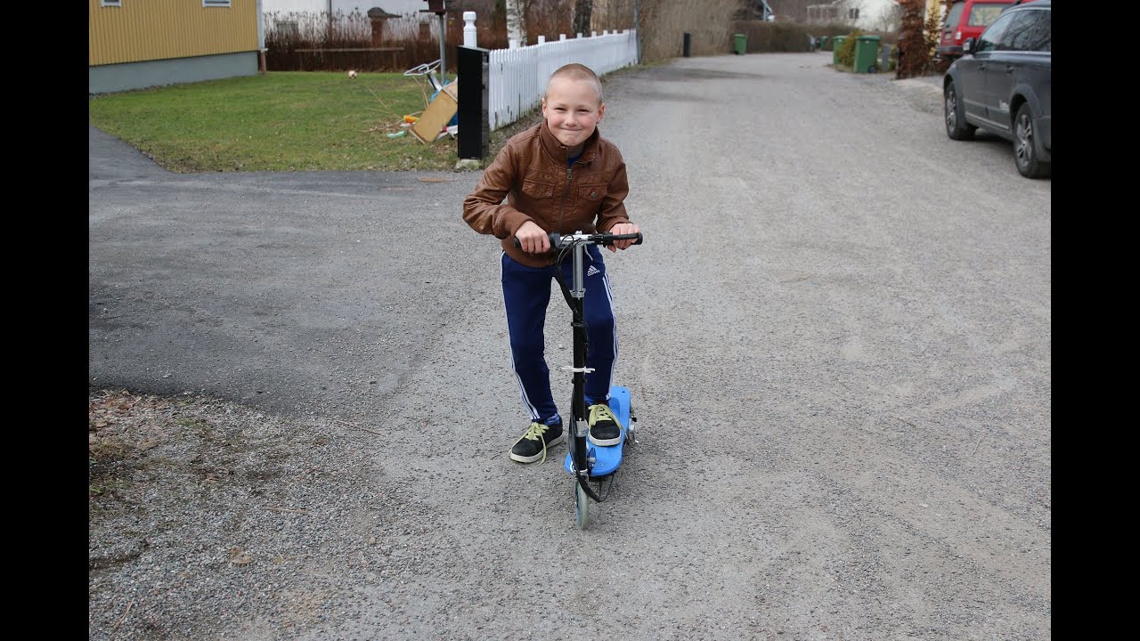 Elscooter For Barn Youtube