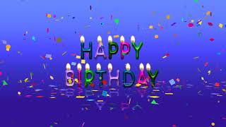 Direct download uncompressed video footage here
-----►http://bit.ly/2rjo22q, this is new colorful happy birthday
animation free footage. you c...