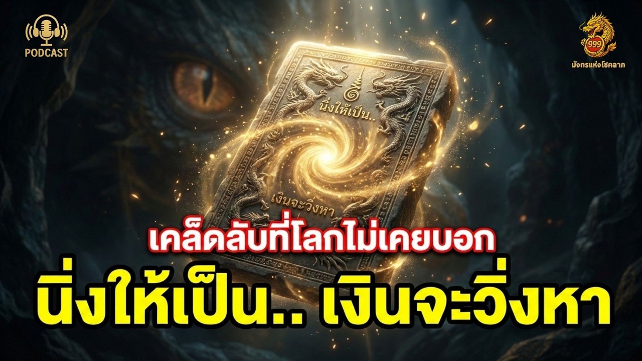 ความเงียบที่มั่งคั่ง... เคล็ดวิชามังกรจำศีล สยบทุกวิกฤตด้วยพลังแห่งสุญญากาศวาสนา | มังกรแห่งโชคลาภ