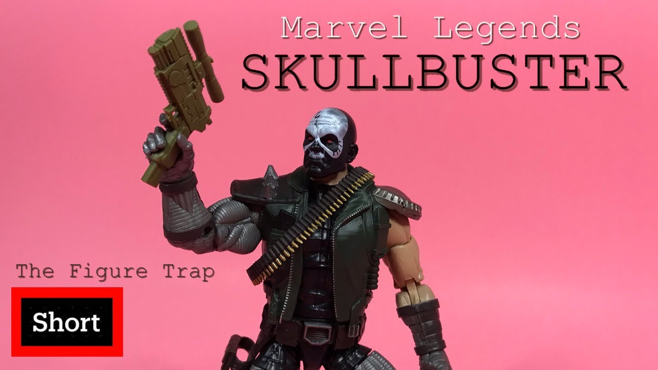 SKULLBUSTER - Marvel Legends SHORT Action Figure Review Toy Unboxing 