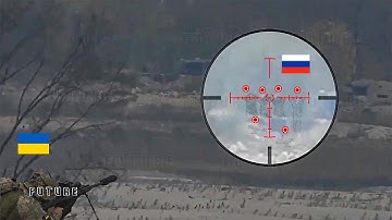 Terrifying! Ukrainian Sniper Thwarts Russian Attack