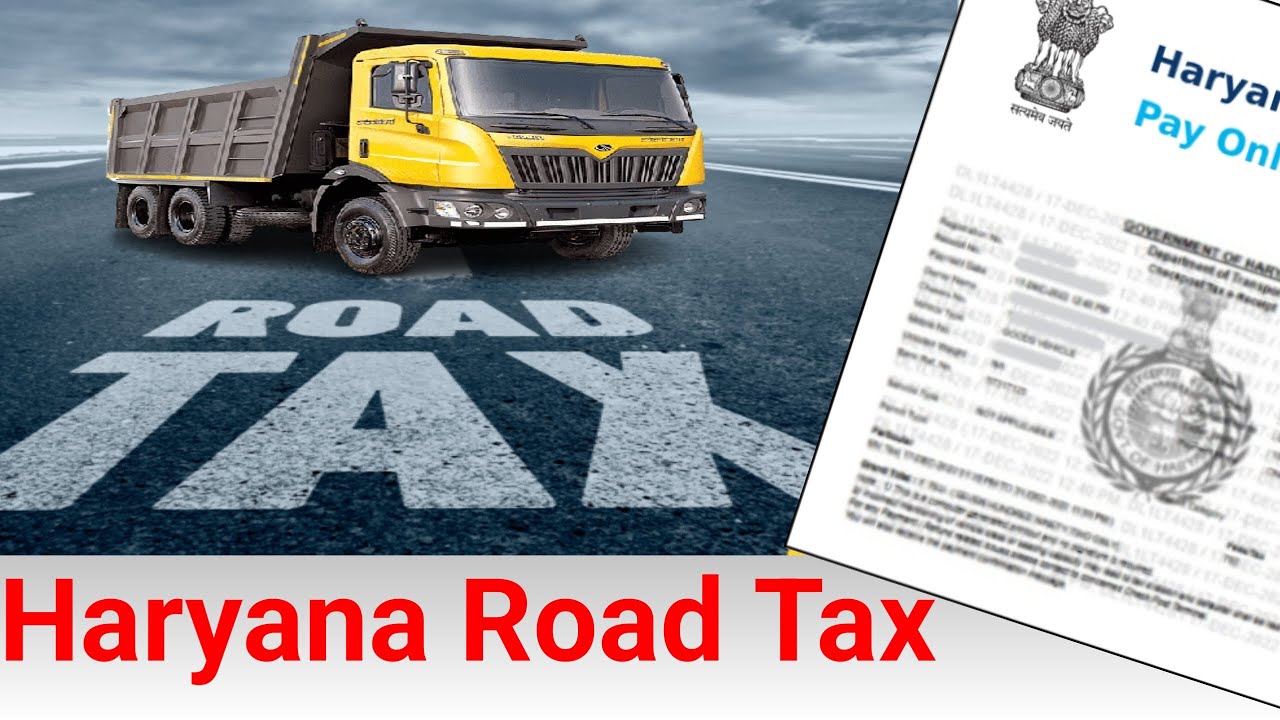 New Road Tax Online Haryana Road Tax Road Tax Online In 2024 How