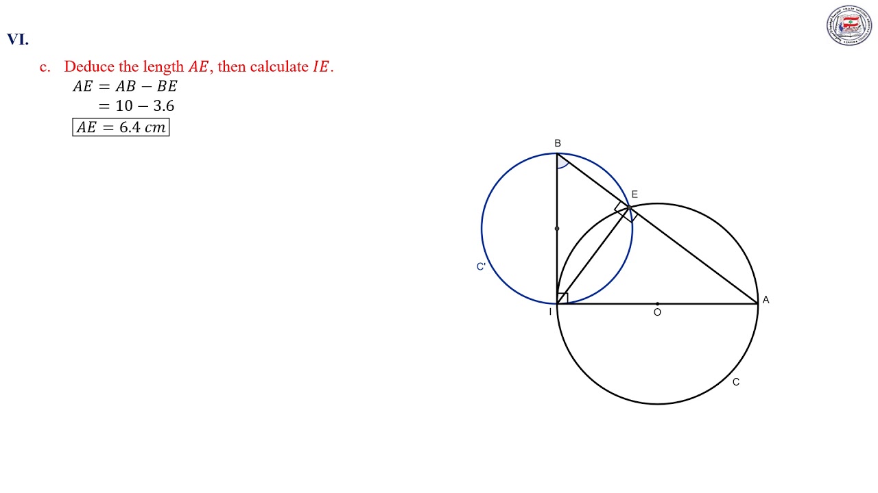 Math Geometry 2 April 16 2020 Fr George Murr