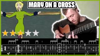 Download lagu Mary On A Cross – Fingerstyle Guitar Cover   Free Tab (PDF)