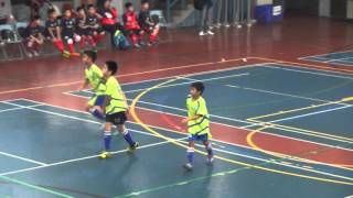 20160410 2016台北市五人制足球聯賽 U10組 小組賽 天母藍 9比2 大黃蜂A