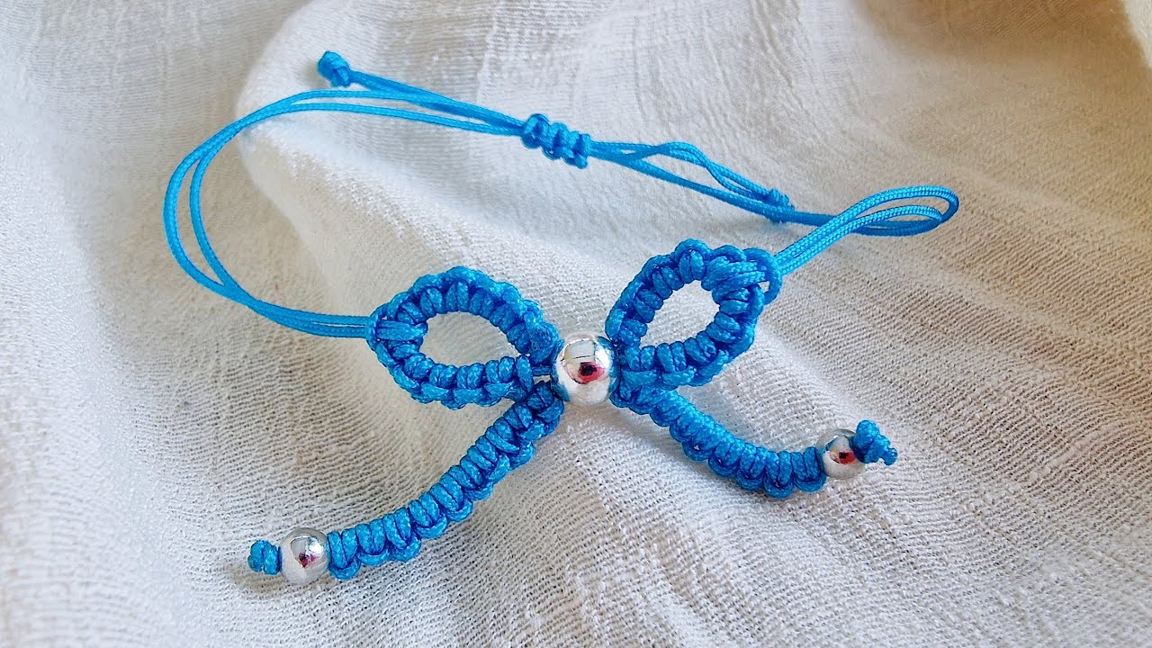 DIY Bow Bracelet with Beads | Elegant & Easy String Bracelet Tutorial for Beginners
