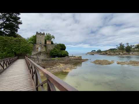 Recorrido por el Castillo de Santa Cruz, Oleiros/La Coruña. 4K