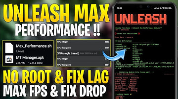 UNLEASH MAX PERFORMANCE FOR GAMING || Stable FPS & Performance || GET MAX 90-120 FPS || No Root