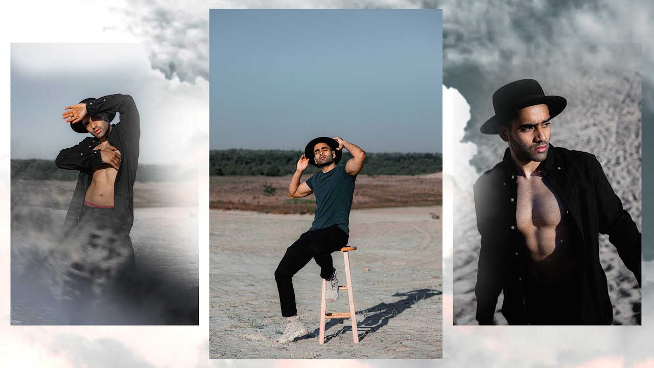 VLOG Taking Minimalist Self Portraits In A Desert