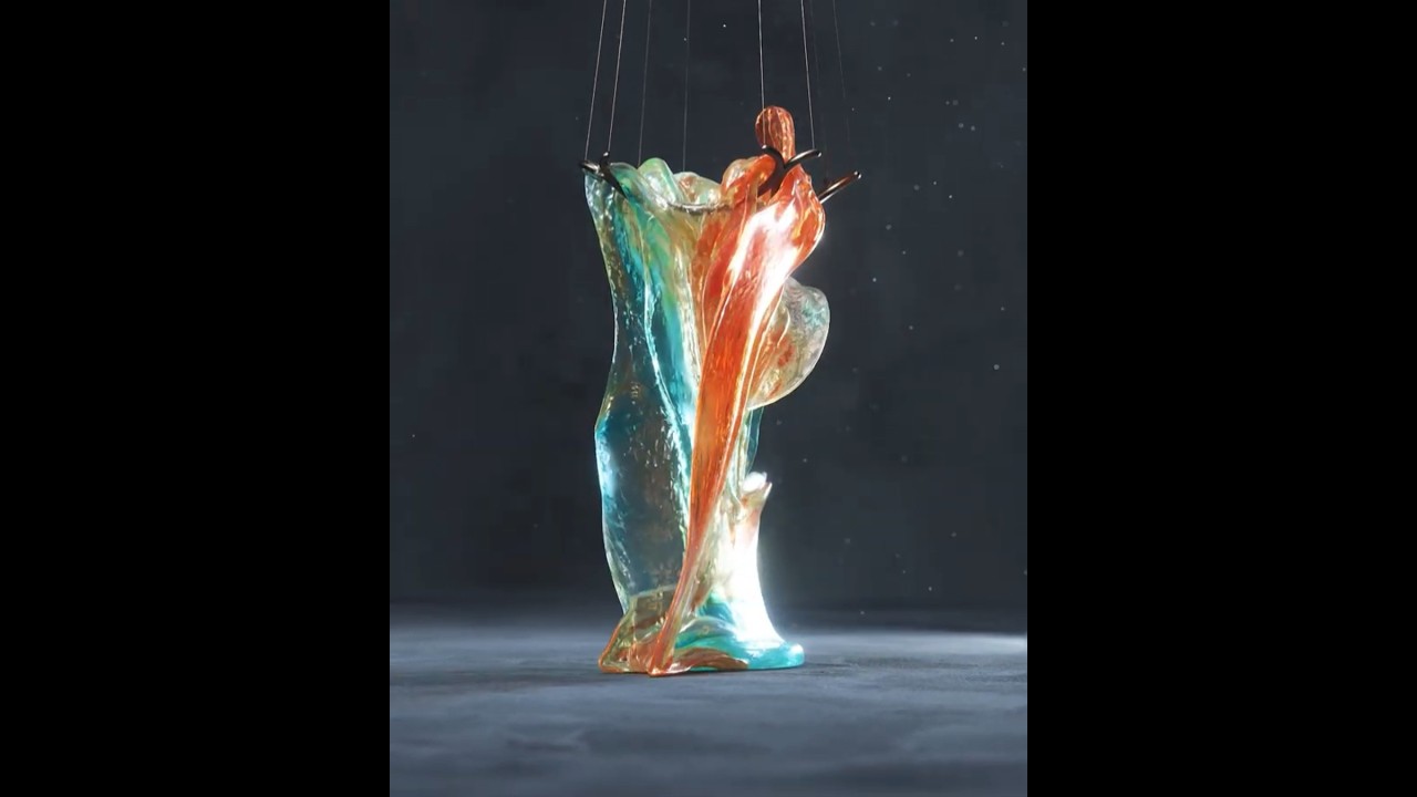 CLOTH TO FLUID/ Vellum Driven FLIP Sim | Houdini + C4D + Octane