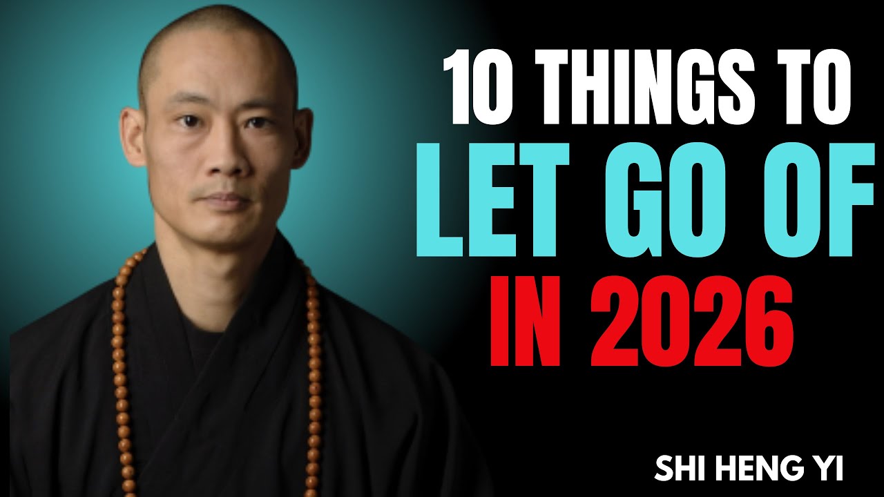 10 Things You Must Let Go Of To Find Inner Peace in 2026 || SHI HENG YI MOTIVATIONAL SPEECH