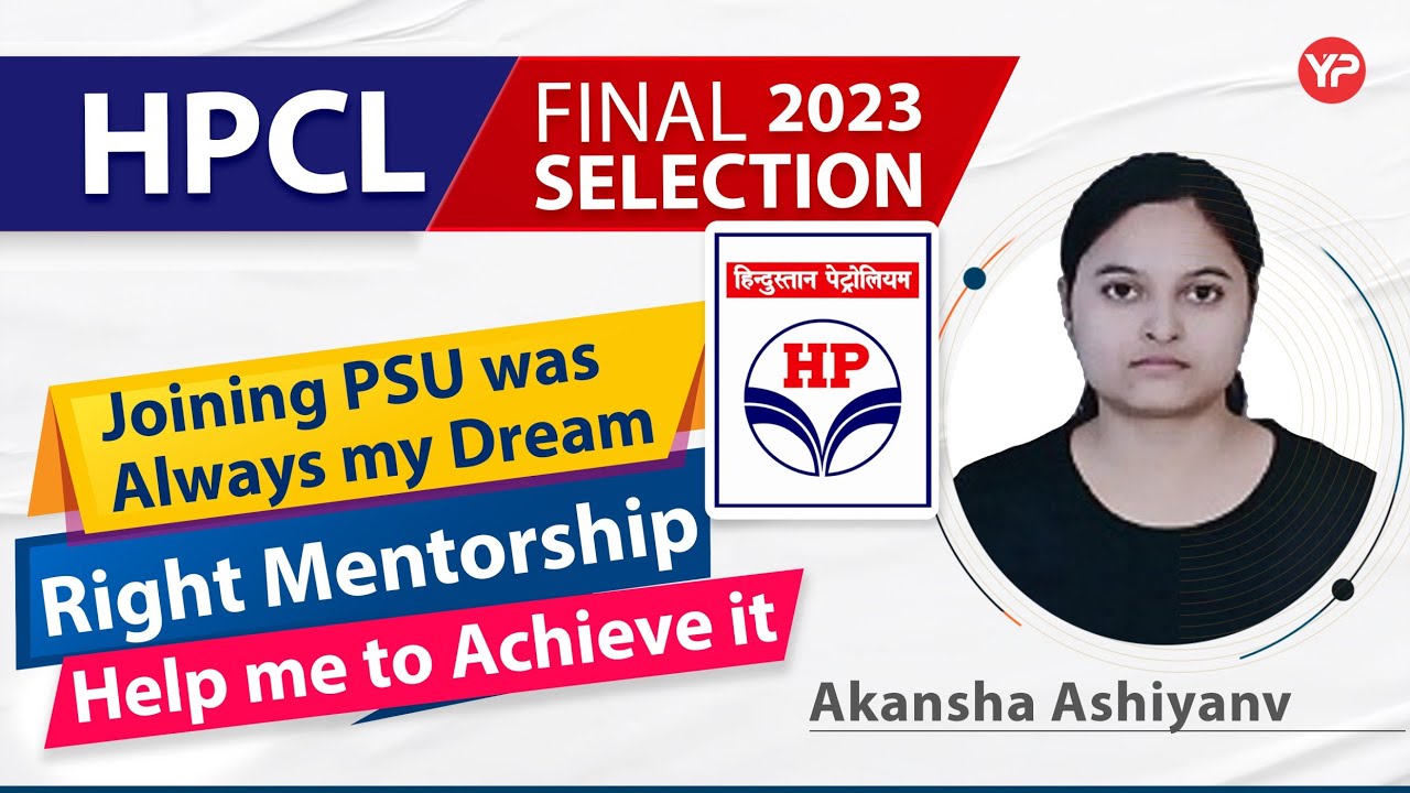 "Joining PSU was always my dream"-Right Mentorship help me to Achieve it | HPCL Final selection