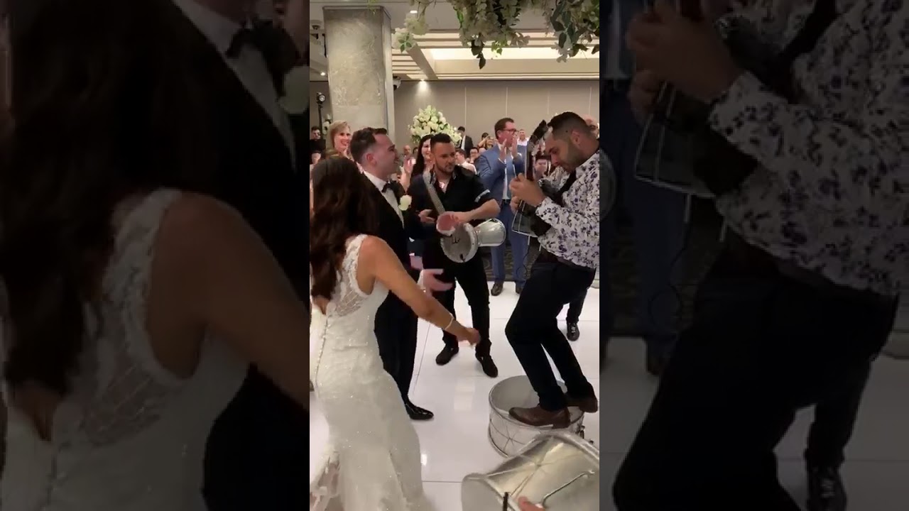 Greek wedding entrance with drums bouzouki by Tommy Tsonis YouTube