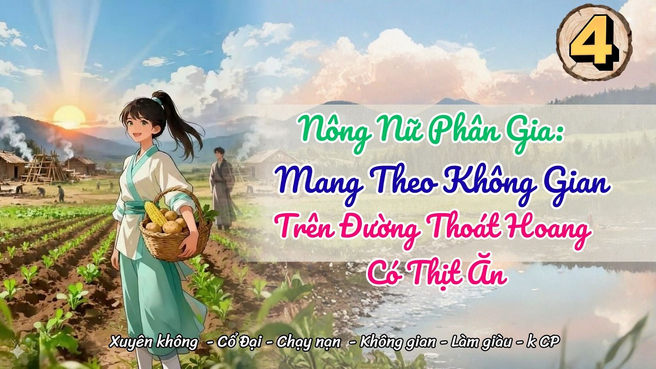 [Không gian - XK]Tập 4: Nông Nữ Phân Gia: Mang Theo Không Gian, Trên Đường Thoát Hoang Có Thịt Ăn
