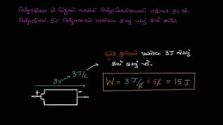Solved example:potential difference & work done