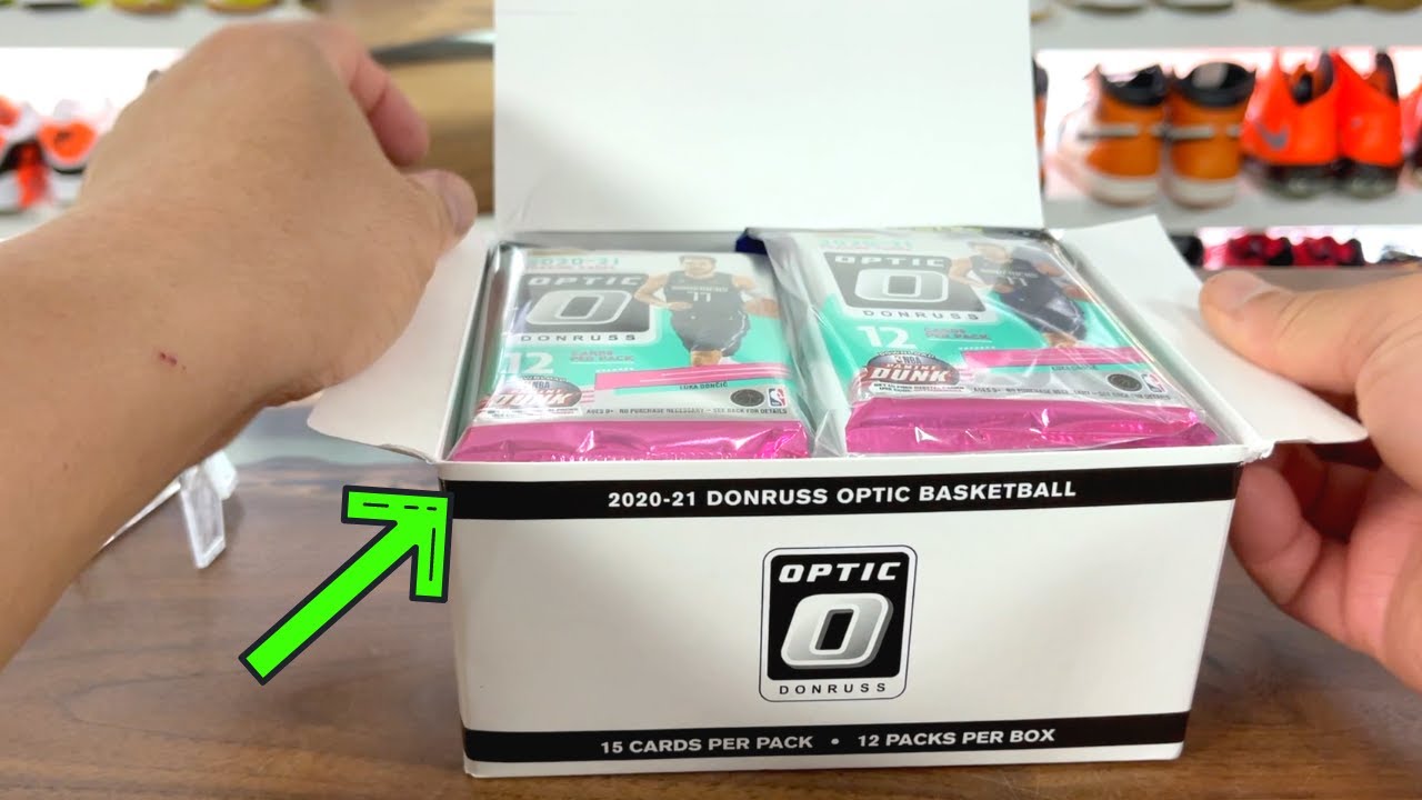 2020/21 Panini Donruss Optic Basketball Cello Multi 12-Pack Box