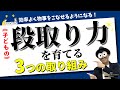 4~12歳 子どもの段取り力を育てる3つの取り組み/子育て勉強会TERUの育児・知育・子どもの教育講義