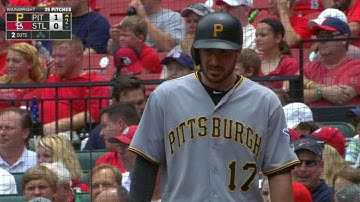 PIT@STL: Mercer drives in Joyce on a groundout