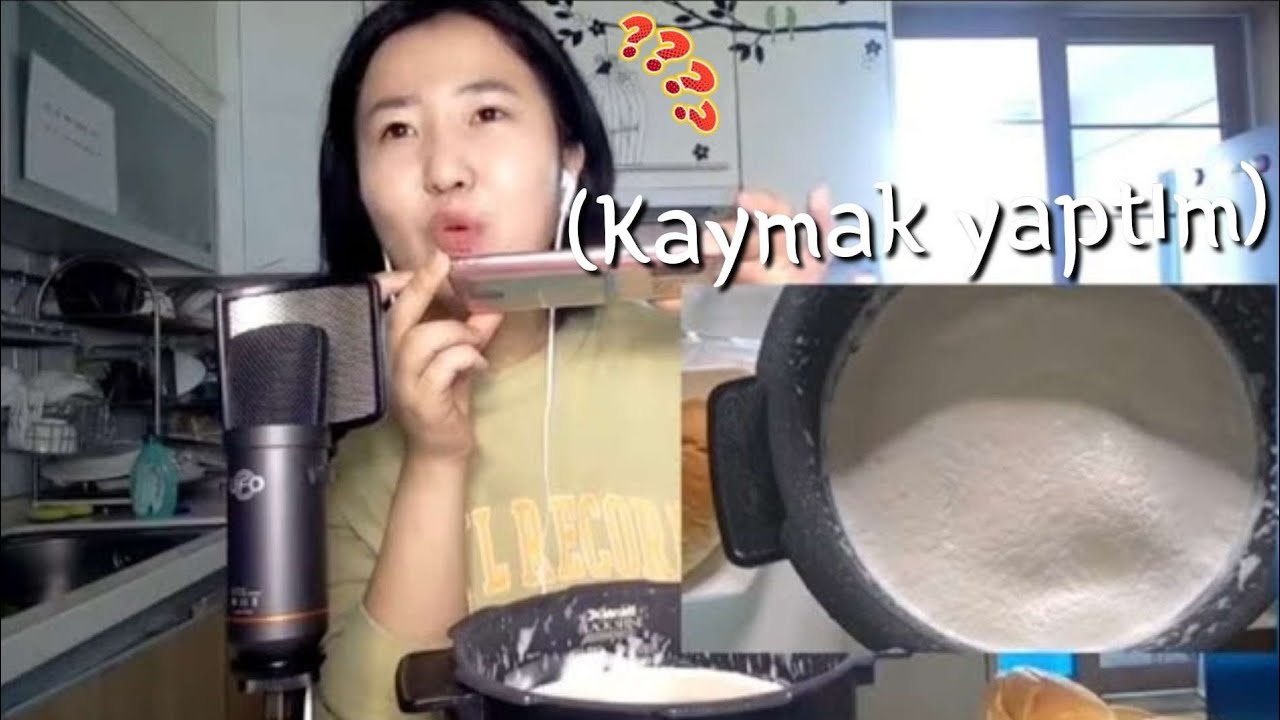 Evde Türkiye Kaymak Yaptım🙌 | Türkçe Vlog