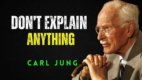 When you stop trying to explain yourself, everything changes - Carl Jung