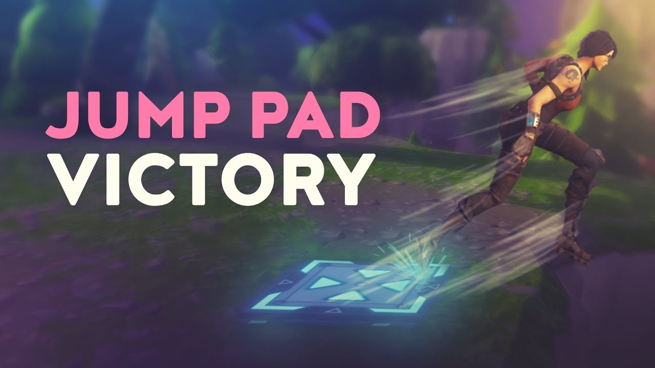 smotret video jump pad victory fortnite battle royale - new jump pad fortnite