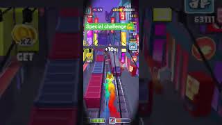 Special challenge💪 😍 Subway Surfers  Special challange  So Addictive #shorts #subwaysurfer #gaming