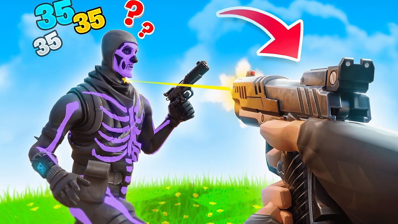 I hosted a PISTOL ONLY tournament in Fortnite...
