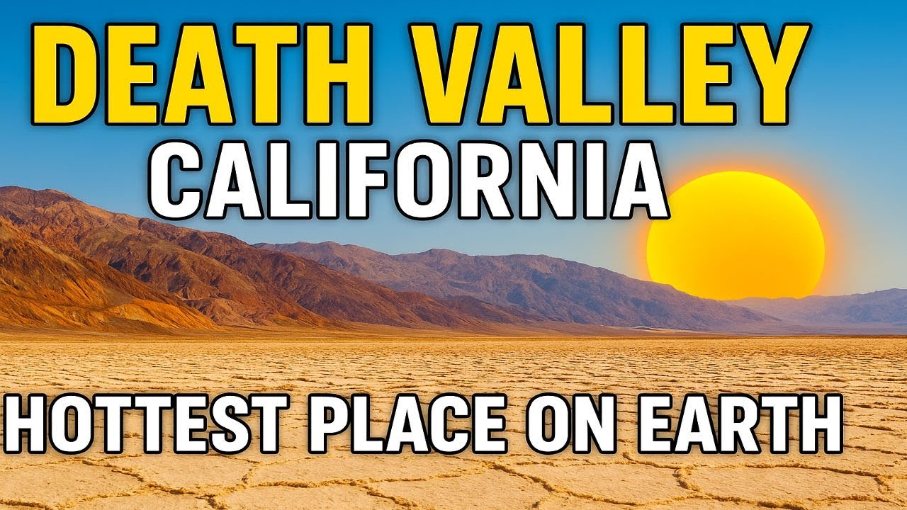 Death Valley California | Hottest Place on Earth with Extreme Landscapes