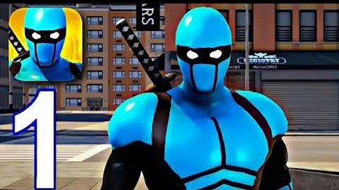 Blue Ninja, Superhero Game - Gameplay Walkthrough Part 1 - Tutorial (iOS,Android) #technogamerz
