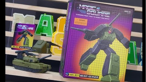 Magic Square MS-B51 Bruticus Combiner Heavy Gunner Brawl G1 Version