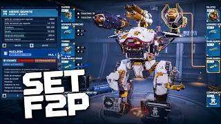 🟢 War Robots: Frontiers este set F2P es genial!