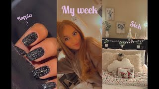A WEEK IN MY LIFE: working out, going to class, getting sick :(, taking a mental break, and more!