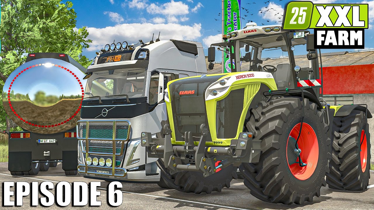 FARMING REVOLUTION: Meet the New Tractor Beast! | The XXL FARM | Farming Simulator 25 Ep6