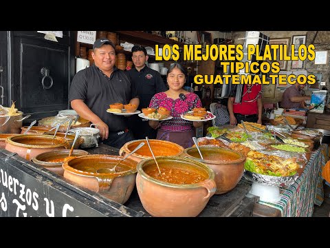 The best typical dishes of Guatemala are a delight. Pulique, subanik, and pork revolcado.