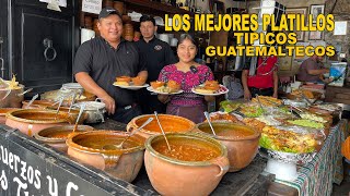 Los mejores platillos TIPICOS DE GUATEMALA, son una delicia. Pulique, subanik, revolcado de cerdo.