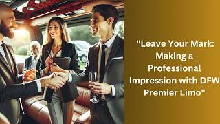 DFW Premier Limo   Elevate Your Corporate Events Luxury Transportation for Professional Impressions