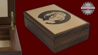 Marilyn Monroe Walnut & Maple Box
