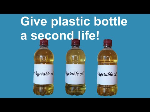 Video: How To Give A Second Life To Used Plastic Containers
