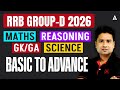 RRB Group D 2026 Basic to Advance Full Batch | Maths + Reasoning + GK/GA + Science | By Pawan Sir