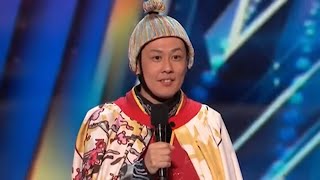 Enishi pokers face/ America’s Got Talent2023