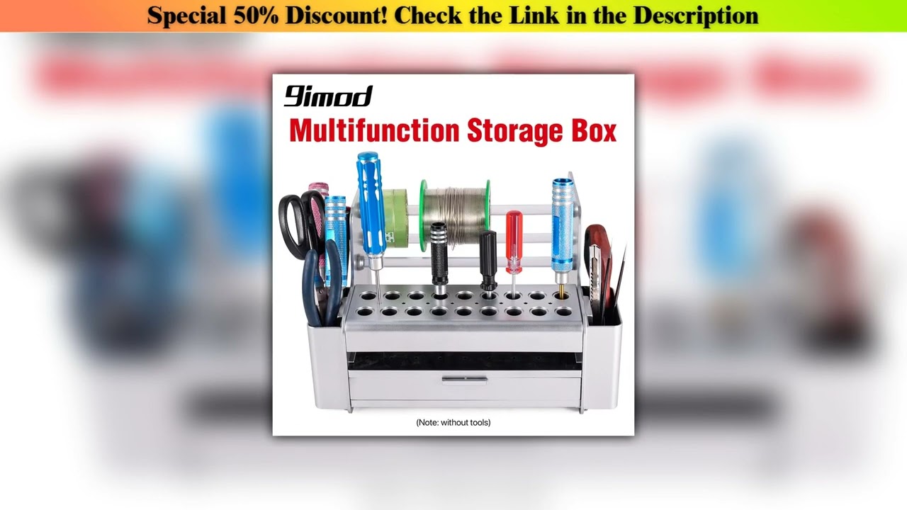 Exclusive 9IMOD Screwdriver Storage Rack Holder Multifunctional Organizer RC Repair Tools Kit Deskt