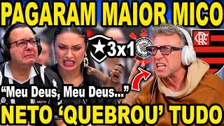 NETO, DE PAULA, LELÊ, OS CORINTIANOS PASSARAM A MAIOR VERGONHA: BOTAFOGO 3X1 CORINTHIANS! VAMOA RIR!