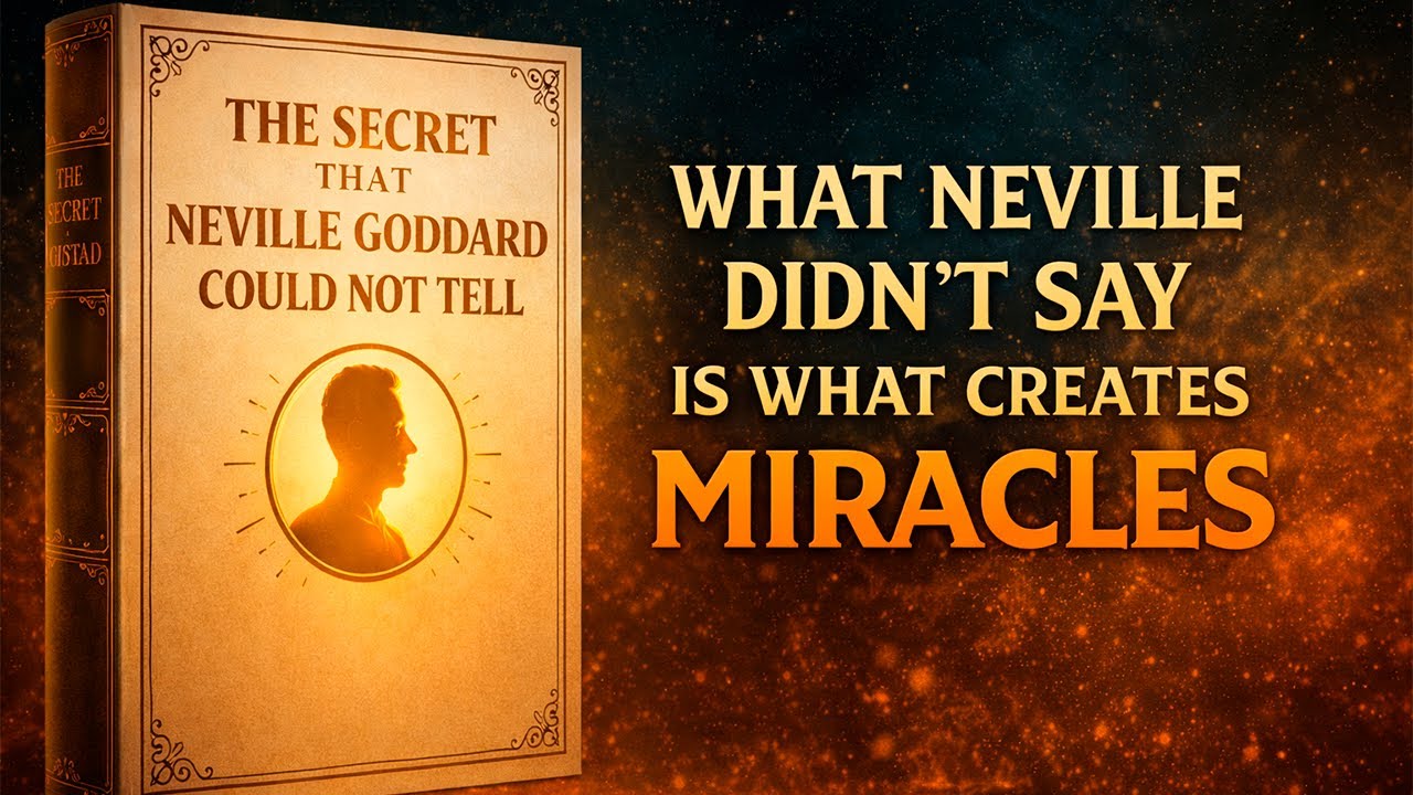 The Secret Neville Goddard Couldn’t Reveal — What He Never Said Creates Miracles | Audiobook