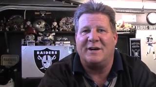 David ball, also known as "raider dave," created a raiders shrine in
his garage. memorabilia displayed includes signed photos, footballs,
and painted floor...