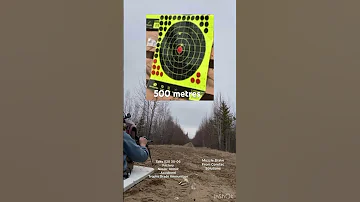Sako S20 30 06 500 Metres With Factory Ammunition 