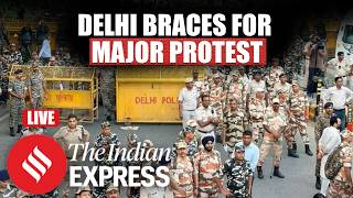 Security Tightened in Delhi Ahead of CJP, INDIA Bloc Protest Against CEC Gyanesh Kumar | SIR Row