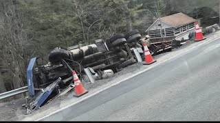 State Police Release new details on fatal tractor trailer crash in Potters Mills Gap