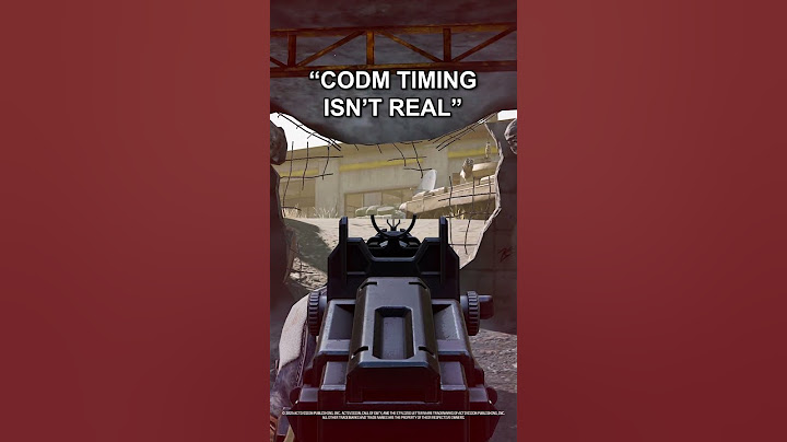 CODM timing should be studied 🙇