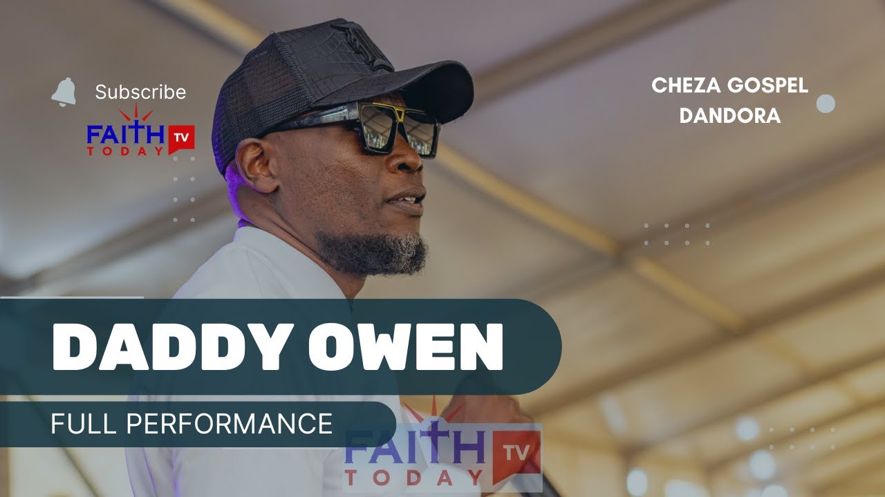 Daddy Owen at Cheza Gospel, Dandora || Full Performance #daddyowenperformance